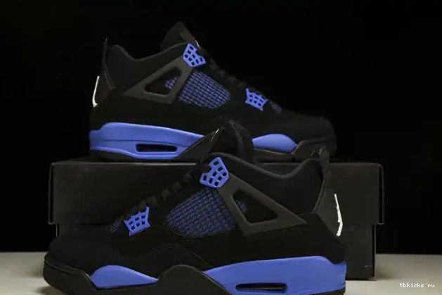 Cheap TB Black Jordan 4 Retro CT8527-018 Royal Game 0421